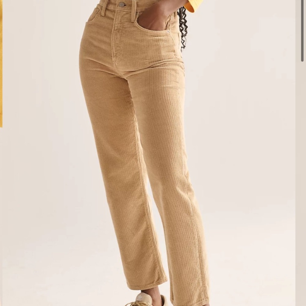 Aritzia high rise cords